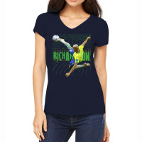 Richarlison Brazil Women's V-neck T-shirt | Artistshot