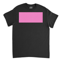 Pink Check Small Squares Pattern Classic T-shirt | Artistshot