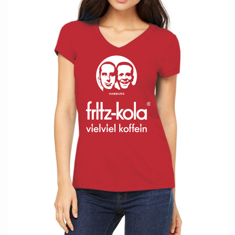 Fritz Kola Women's V-Neck T-Shirt by Bintang⭐⭐⭐ | Artistshot