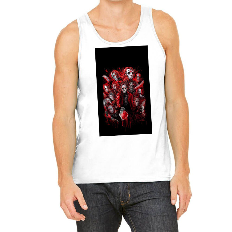 Jason Voorhees (many Faces Of) Tank Top | Artistshot