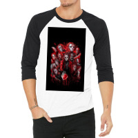 Jason Voorhees (many Faces Of) 3/4 Sleeve Shirt | Artistshot