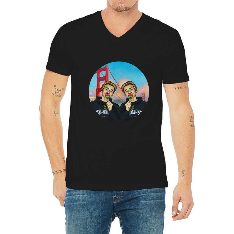 Marcus And Martinus Lovers Trendy Musical Usa V-neck Tee | Artistshot