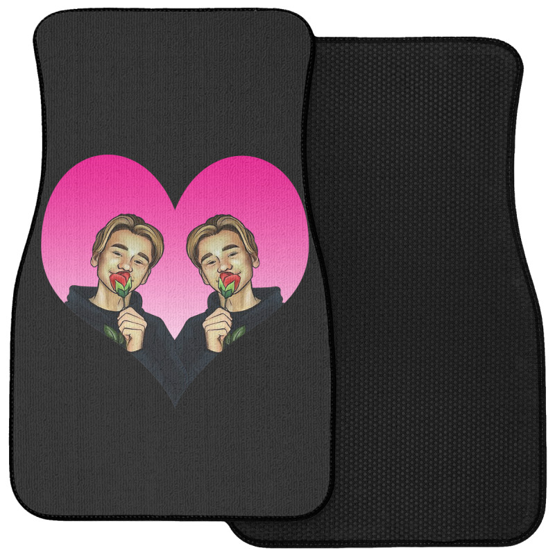 I Love You Marcus And Martinus My Valentine Day Front Car Mat | Artistshot