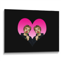 I Love You Marcus And Martinus My Valentine Day Metal Print Horizontal | Artistshot