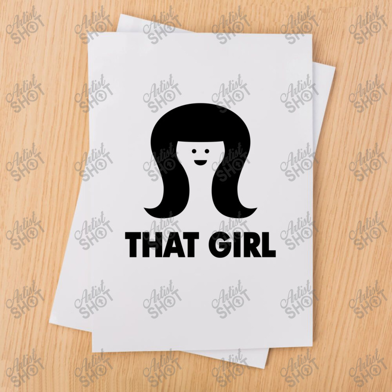 That Girl Sublimation Transfer | Artistshot