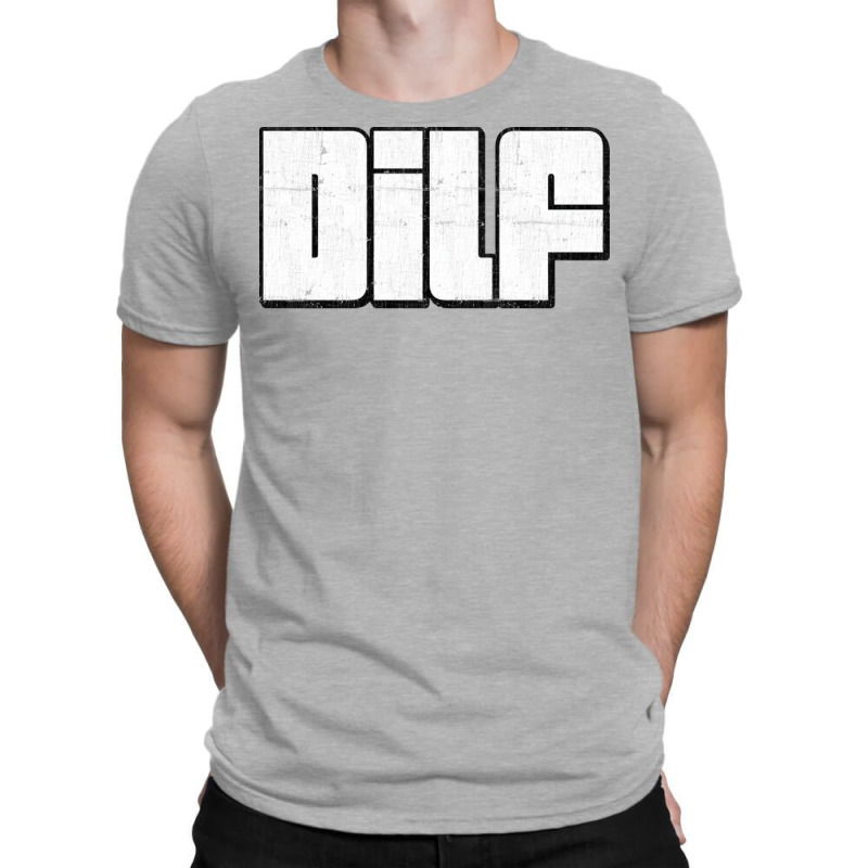 Dilf  Retro Style Typography Design3 T-shirt | Artistshot