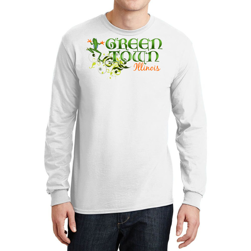 Green Town, Illinois From Ray Bradbury Long Sleeve Shirts by jepthabaabiw | Artistshot