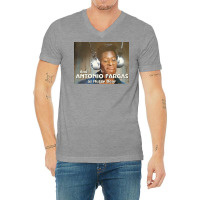 Huggy Bear Credits V-neck Tee | Artistshot