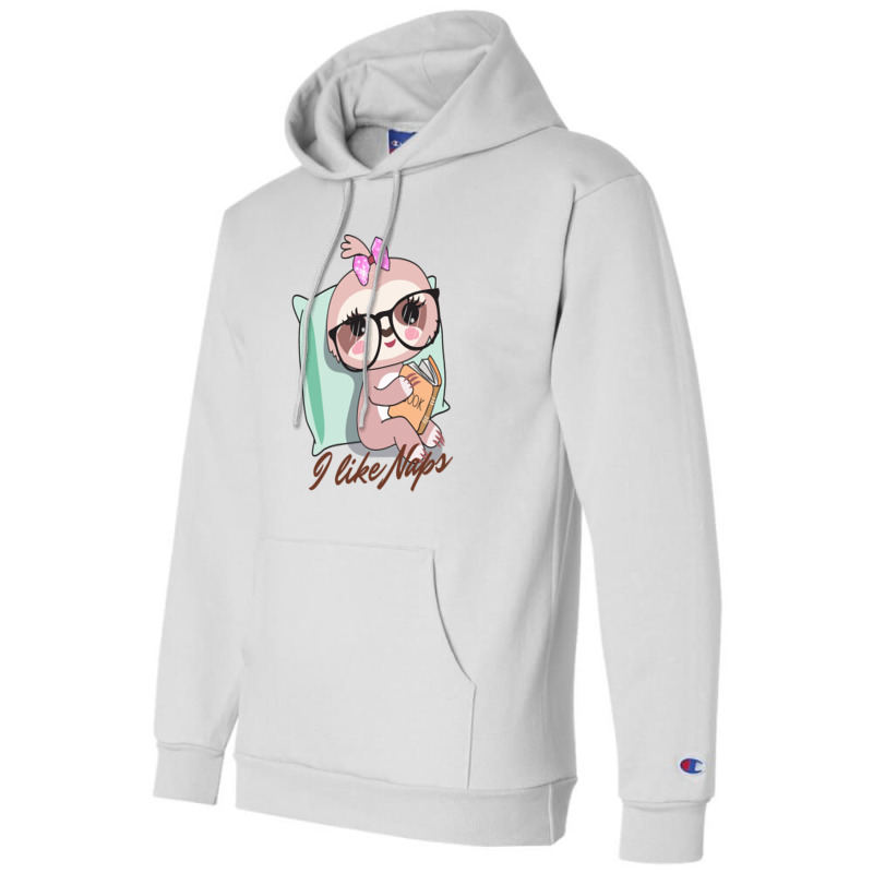 I Like Naps Champion Hoodie | Artistshot