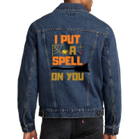 I Put A Spell On You Men Denim Jacket | Artistshot