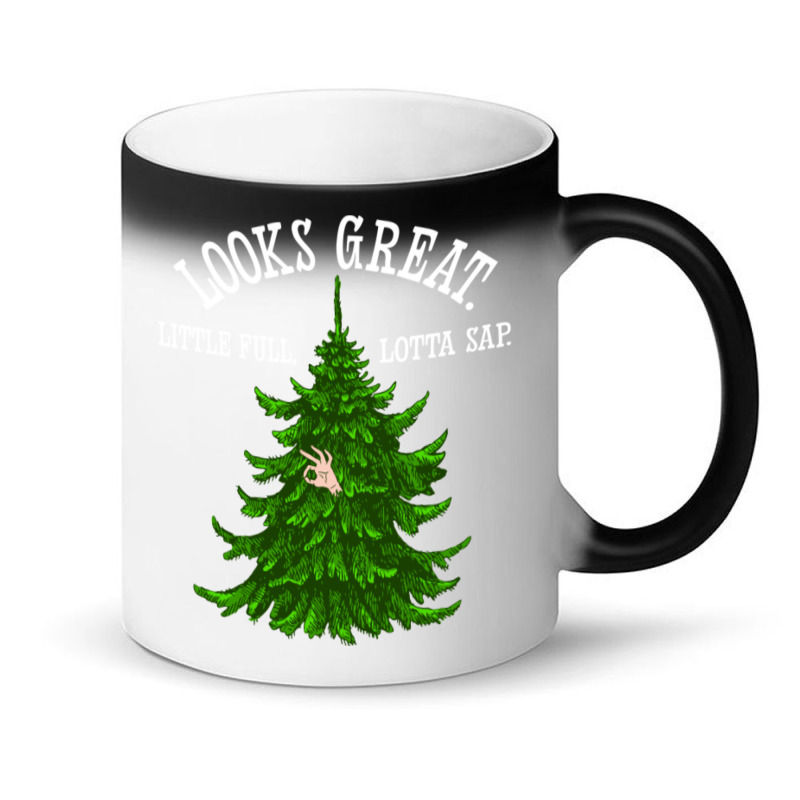 Looks Great. Little Full, Lotta Sap   Christmas Va Magic Mug | Artistshot