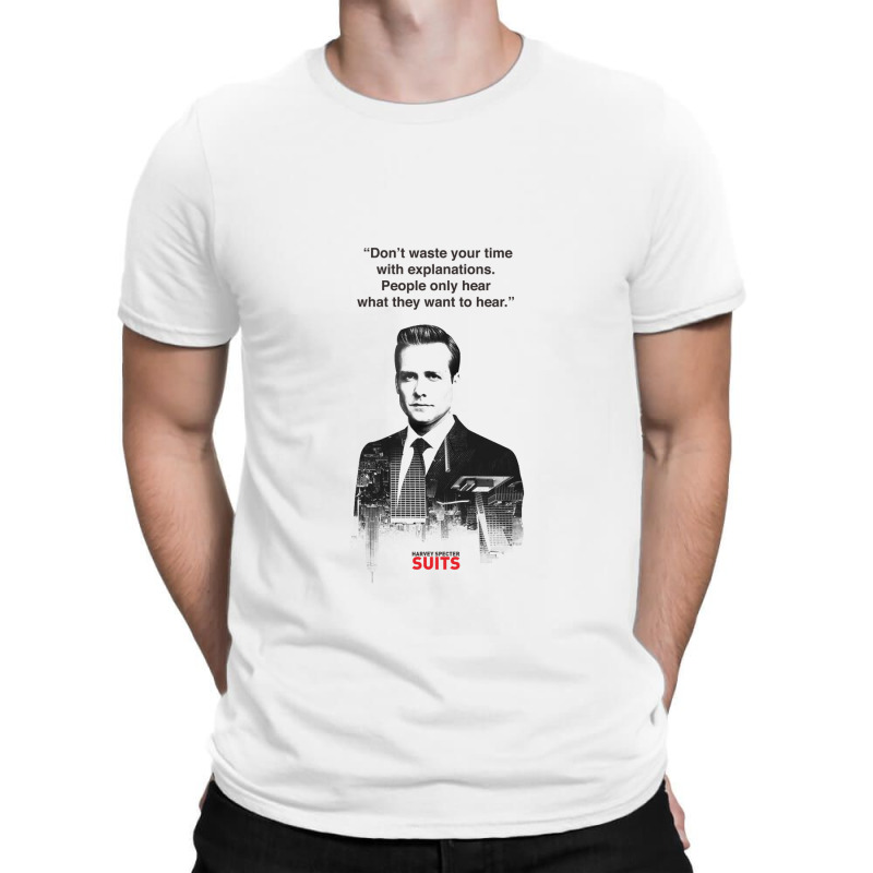 Harvey Quotes   Dont Waste Your Time T-Shirt by Ameduw | Artistshot