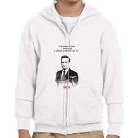 Harvey Quotes   Life Has Two Rules Youth Zipper Hoodie | Artistshot