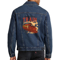 Whiskey Train Men Denim Jacket | Artistshot