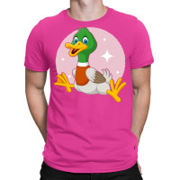 Cartoon Duck Kids Duck Travel Cool T-shirt | Artistshot