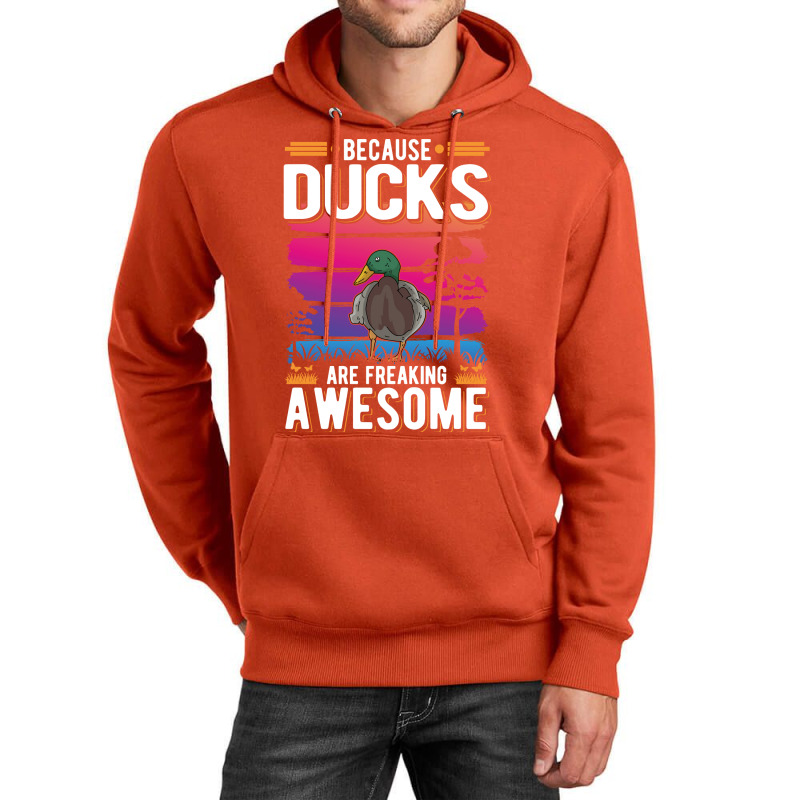 Duck Gift Breeder Retro Tumblr Unisex Hoodie by atitikanokok | Artistshot