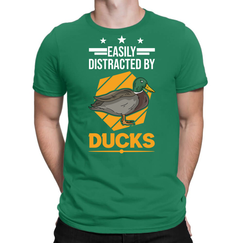 Easily Distracted By Ducks Duck Breeder Gift T-shirt | Artistshot