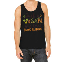 Just A Vegan Who Loves Hang Gliding Gift Tumblr Tank Top | Artistshot