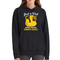 Rubber Duck Just A Girl Who Loves Rubber Ducks Red Vintage Hoodie | Artistshot