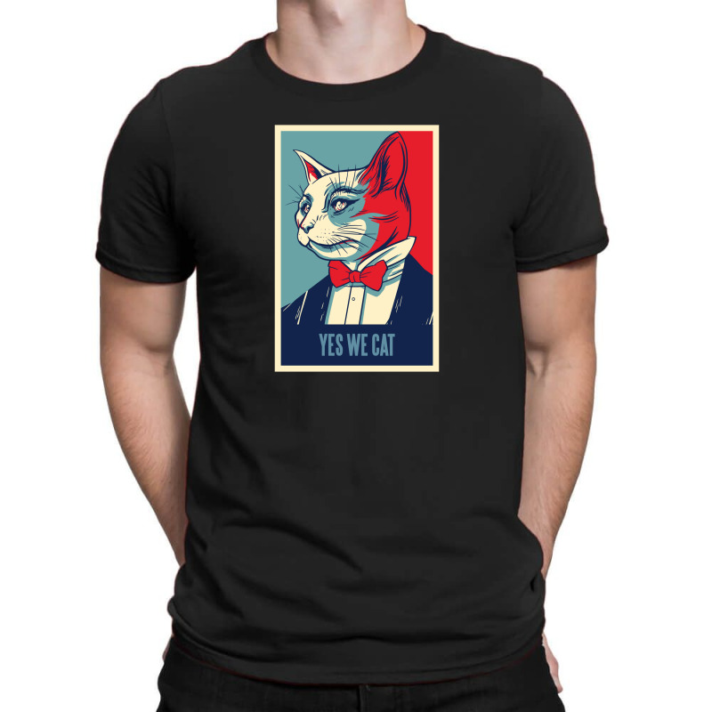 Yes We Cat T-Shirt by trustedart | Artistshot