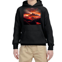 Sunset Time Youth Hoodie | Artistshot