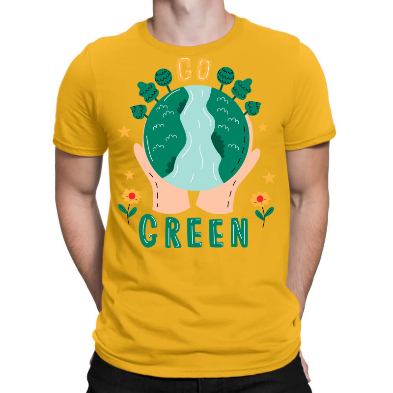 Environment Yellow T-shirt | Artistshot