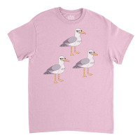 Angry Seagull Bird Bored Birds Funny Quote Classic T-shirt | Artistshot