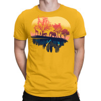 Nature And City Reflection Humor T-shirt | Artistshot