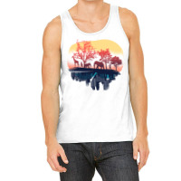 Nature And City Reflection Humor Tank Top | Artistshot