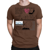 Old Dominion Lyrics T-shirt | Artistshot