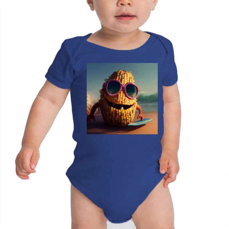 Smiling Corn Creature Baby Bodysuit by TheDol | Artistshot