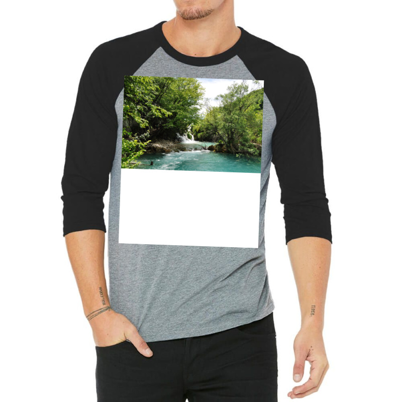 Small Waterfall Humor 3/4 Sleeve Shirt | Artistshot