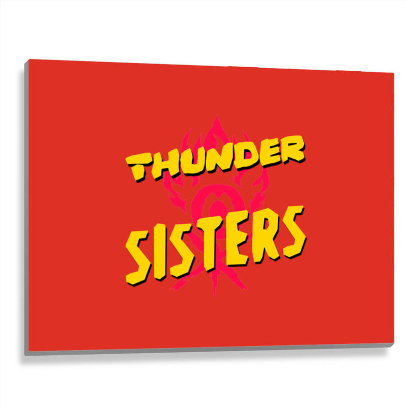 Thunder Sisters From The The Croods A New Age Metal Print Horizontal | Artistshot