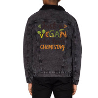 Just A Vegan Who Loves Chemistry Gift Stars Unisex Sherpa-lined Denim Jacket | Artistshot