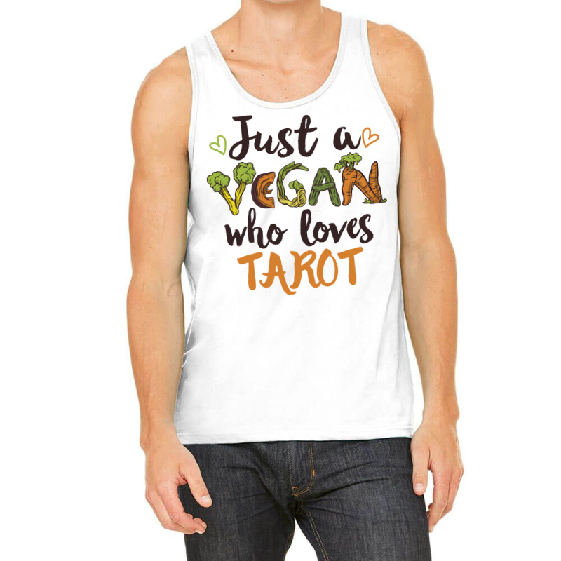 Just A Vegan Who Loves Tarot Gift Boy Tank Top | Artistshot