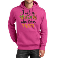 Just A Vegan Who Loves Tarot Gift Boy Unisex Hoodie | Artistshot