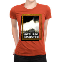 Natural Disaster Yellow Ladies Fitted T-shirt | Artistshot