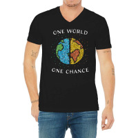 Environment Climate Earth Climate Change Nostalgia V-neck Tee | Artistshot