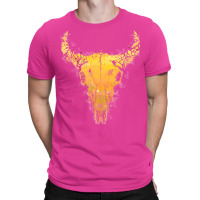 Dark Desert Cow Skull T-shirt | Artistshot