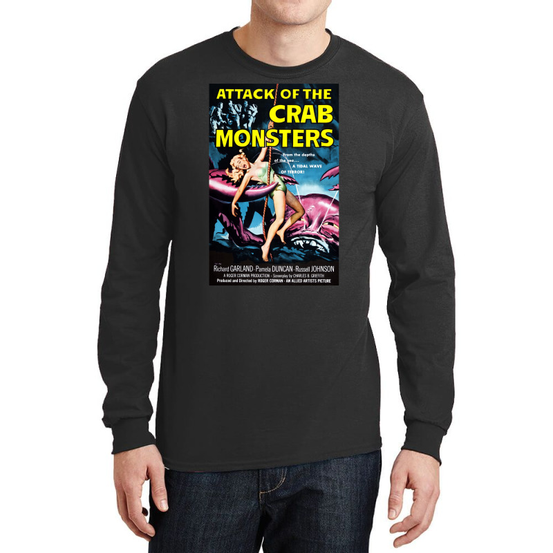 Attack Of The Crab Monsters Long Sleeve Shirts | Artistshot