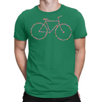 Bicycle Road Bike Mountain Bike Yellow T-shirt | Artistshot