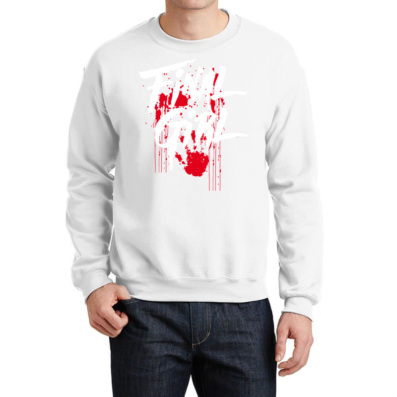 Killer Final Girl For Horror Loving Girls Teens An Crewneck Sweatshirt by ajidkannurp | Artistshot