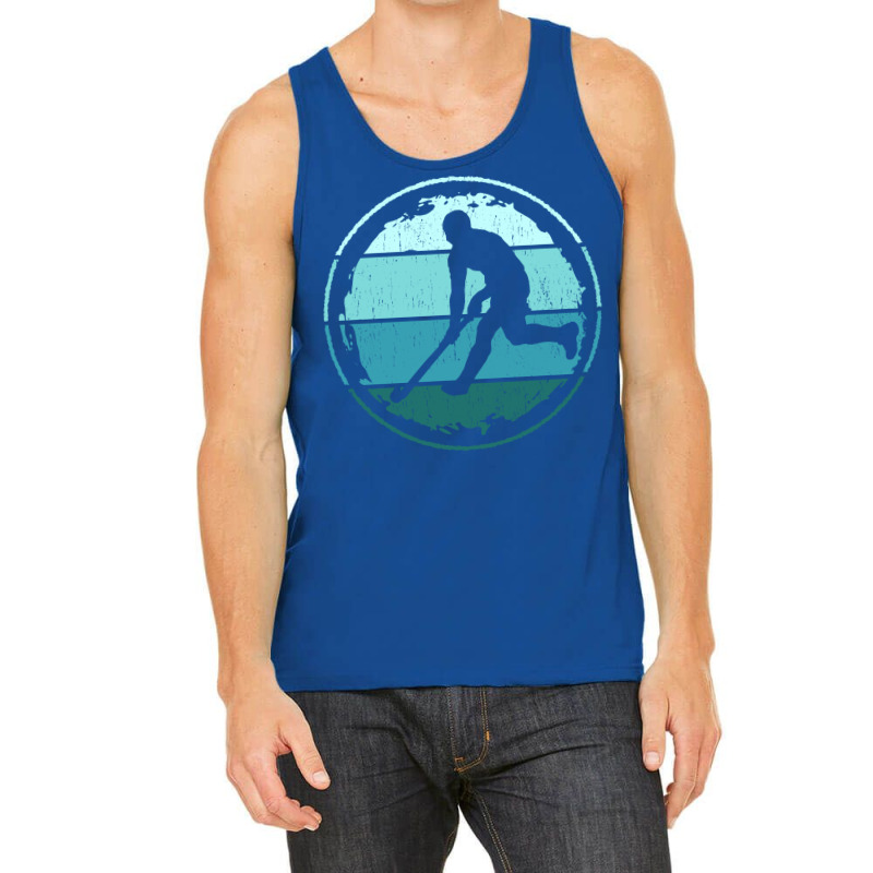 Field Hockey Player Vintage Hockey Retro Tank Top by abataymunaevj | Artistshot