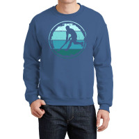 Field Hockey Player Vintage Hockey Retro Crewneck Sweatshirt | Artistshot