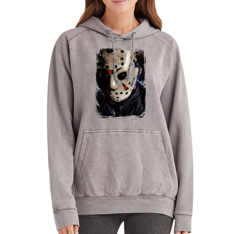 Jason Voorhees Vintage Hoodie | Artistshot