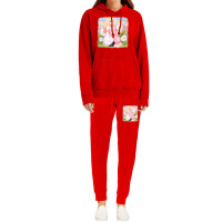 Flower Field Xi Yui Red Hoodie & Jogger Set | Artistshot