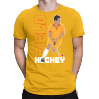 Field Hockey Yellow T-shirt | Artistshot