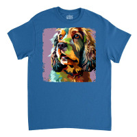 Field Spaniel Pop Art Dog Lover Gifts Girl Classic T-shirt | Artistshot