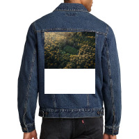 Soccer Pitch Music Men Denim Jacket | Artistshot