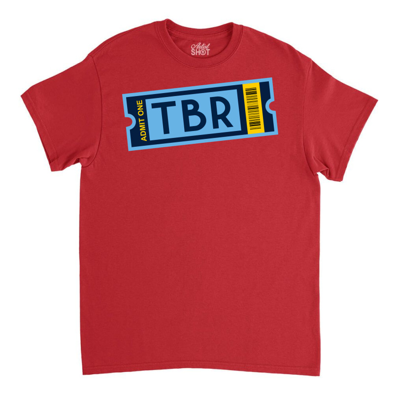 Tbr Ticket Aesthetic Classic T-shirt by abataymunaevj | Artistshot